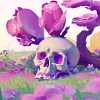 Skull in Paradise