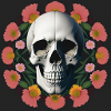 Flower-Skull