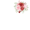 Red Floral Letter R