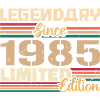 1985 Vintage 1985 Birthday born in 1985