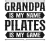 Instructeur de Pilates Enseignant Grand-père