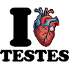 I love Testes