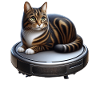 Vacuum Cleaner Driver Kitten Lover