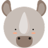 Rhinocéros mignon