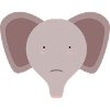 Éléphant mignon