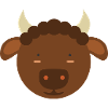 Cute Bison