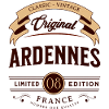 Vintage Ardennes Département France