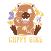 Capybara Wasserschwein Cappy Girl
