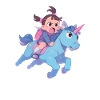 Einhorn Kawaii Japanisch