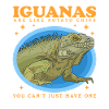 Iguana Reptile Lizard Iguanas Gift
