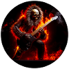 FeuerSkelett Gitarrist
