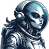 Alien Astronaut Space Exploration