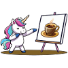 Kaffee - Einhorn