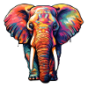 Elephant psychedelic