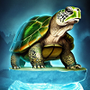Turtle on a glacier