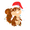 Noël écureuil