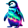 Aurora Borealis Penguin