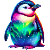 Aurora Borealis Penguin