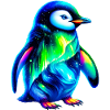Aurora Borealis Penguin