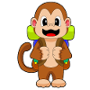 Monkey Hiker Backpack Hiking