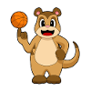 Suricate Joueur de basket-ball Basket-ball