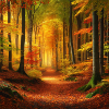 Herbstlicher Wald