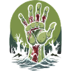 Resurrected Zombie Comic Illustration
