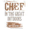 Cook / Cook. Chef in the great outdoors.