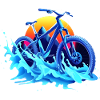 Mountain Biking Vaporwave