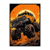 Cartoon Cool Monster Truck