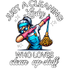 Cleaning lady cleaner