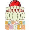 Bowling Queen Groovy Bowler