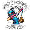 Cleaning lady cleaner