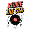 REVIVE THE OLD Vinyl Mascot