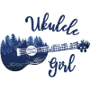"Ukulele Girl" Music Nature Musician
