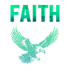 Faith and Eagle Illustration