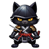 Ninja Cat - Samurai Kitten