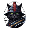 Ninja Cat - Samurai Kitten