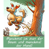 Sometimes dog, sometimes tree