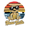 Honu Turtle Hawaii Longneck Reptile