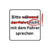 Busfahrer nicht sprechen Geschenk Kollege