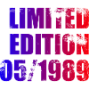 35th Anniversary Limited Edition 05/1989