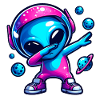 Alien Dab Danse D’anniversaire
