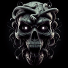 Skull and Snakes 3D