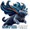 Super Cat BKH Blue Gift