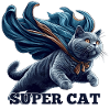 Super Cat BKH Blue Gift
