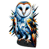 Polygon Art Barn Owl Owls
