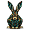 Mandala Art Jackrabbit Jackrabbits