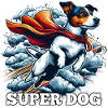 Super Dog Jack Russell Terrier Gift