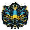 Ukraine Drapeau ukrainien Drapeau Liberté